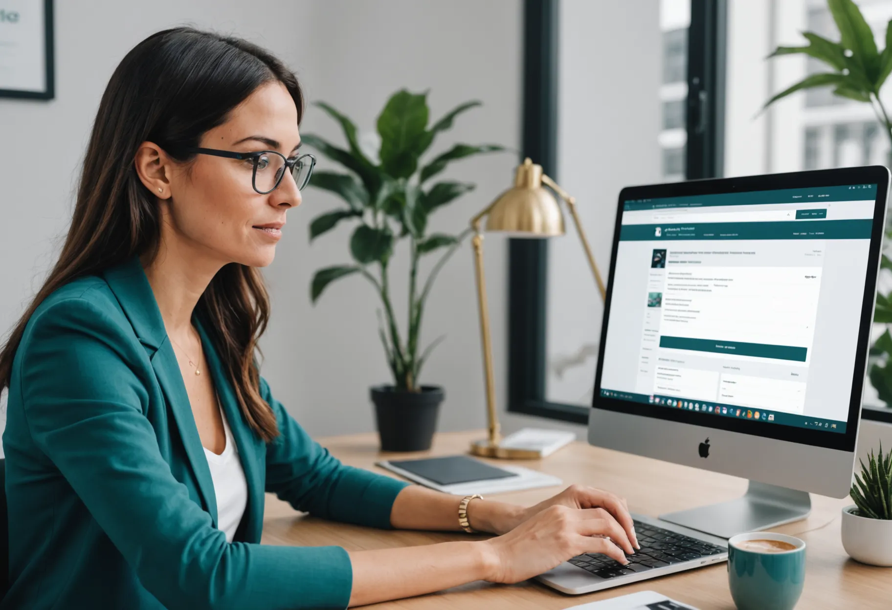 Ecommerce marketer checking campaign results after free UTM tracking