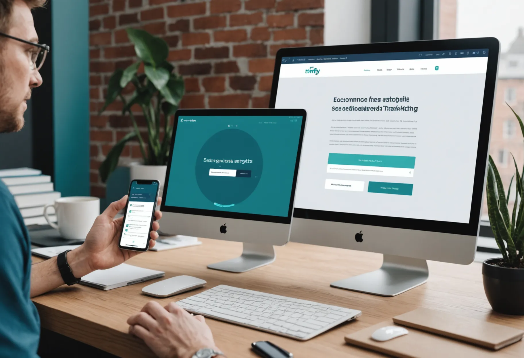 Ecommerce analytics report used with free UTM tracking for store campaigns